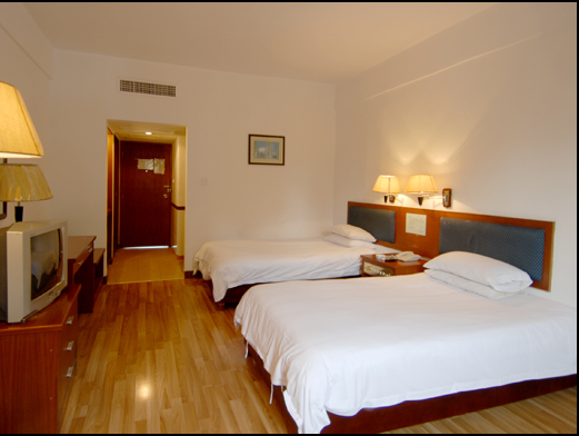 海南省?？谑忻捞m區(qū)藍(lán)色老人休閑行宮